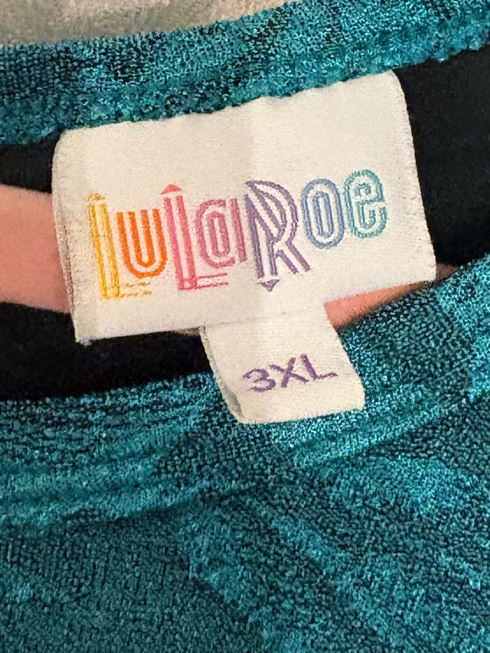 Teal LuLaRoe Amelia - Picture 3 of 3